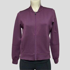 Lija Purple Athletic Soft Shell Full Zip Jacket